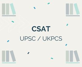 CSAT for UPSC / UKPCS